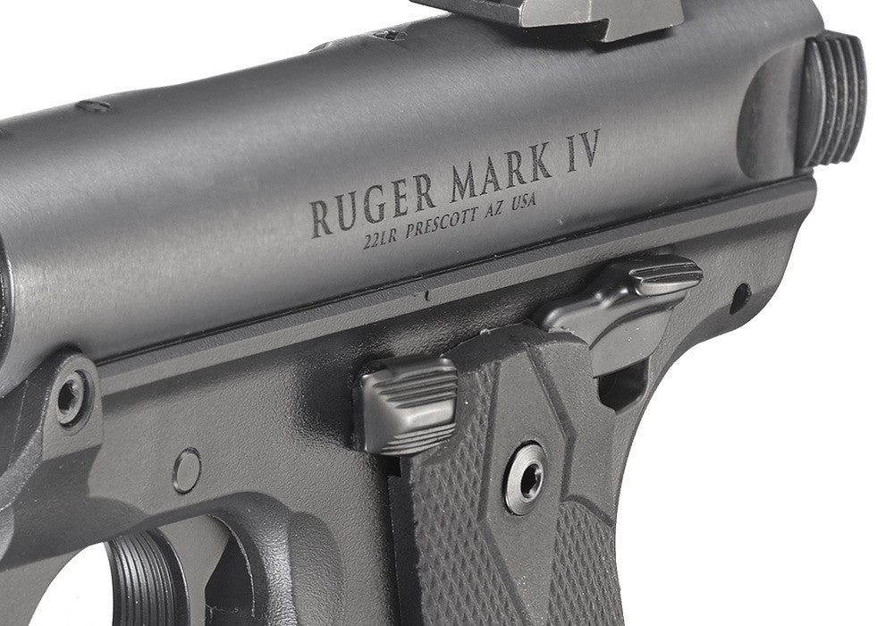 PISTOLA RUGER MARK IV 22/45 5.5" - 22 LR (6)