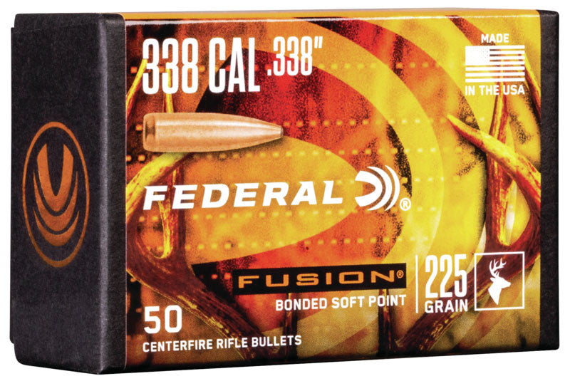 PUNTAS DE BALA FEDERAL FUSION - .338" - 225 GRAINS