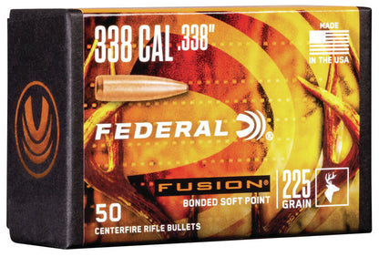 PUNTAS DE BALA FEDERAL FUSION - .338" - 225 GRAINS