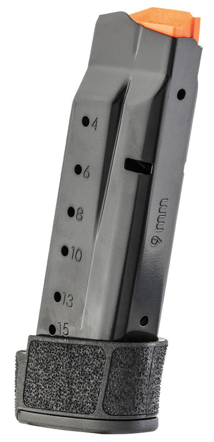 CARGADOR METÁLICO SMITH & WESSON M&P SHIELD PLUS / EQUALIZER 15R - 9MM.