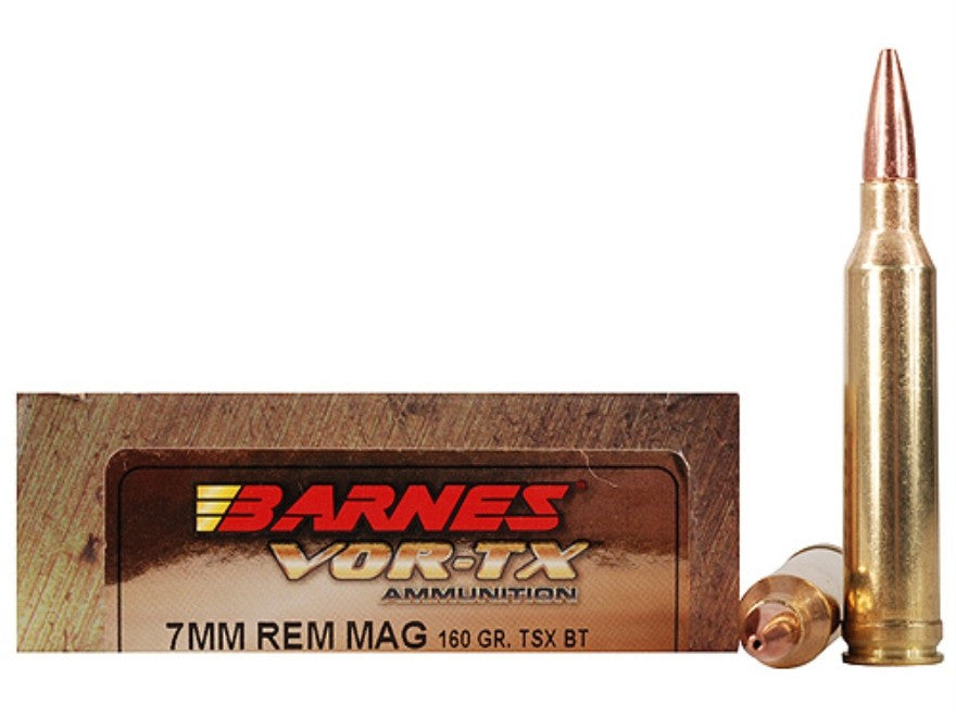BALAS BARNES VOR-TX TSX - 7MM. REM MAG. - 160 GRAINS (2)