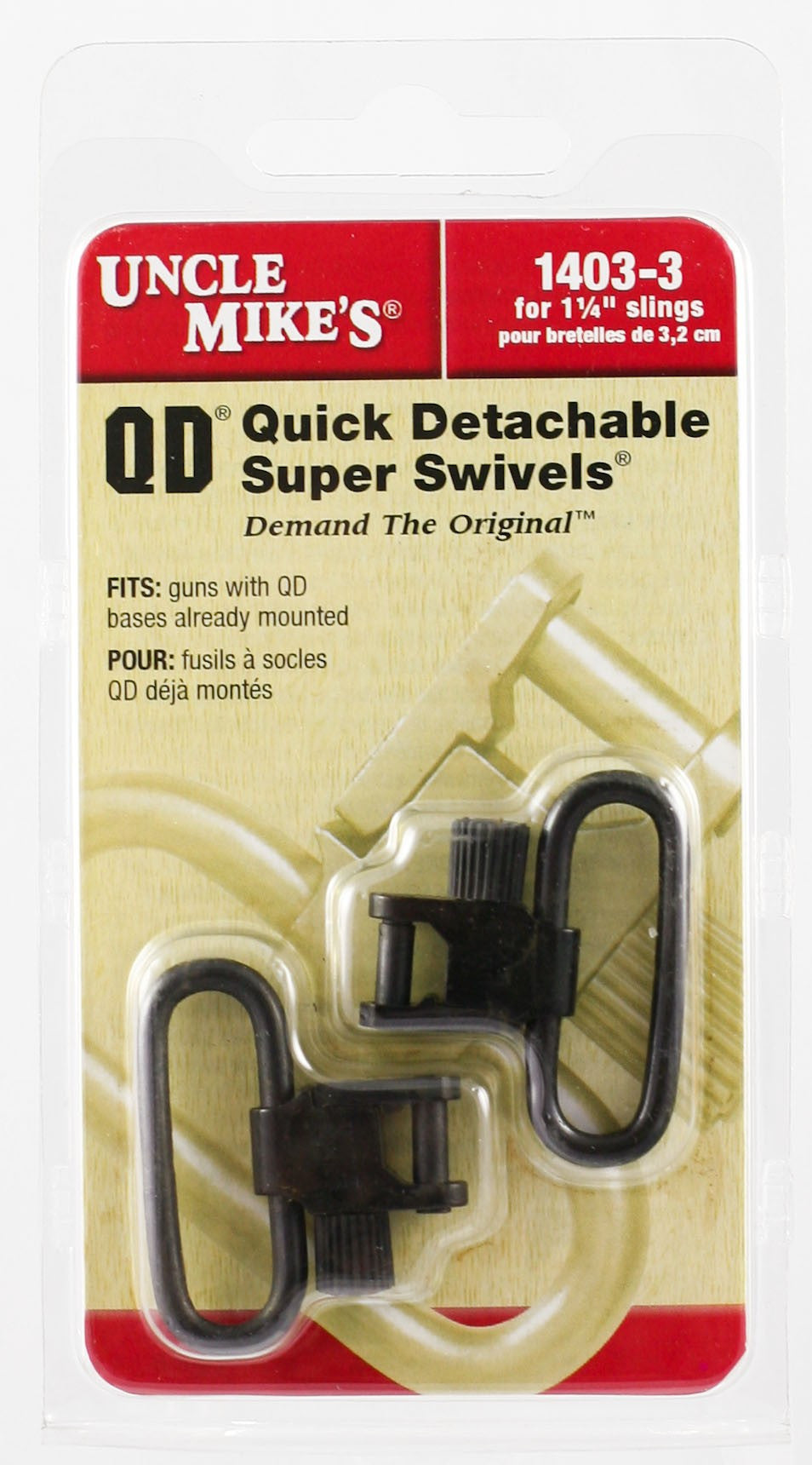 JUEGO DE ANILLAS UNCLE MIKE'S UNIVERSALES  1.25" (1)