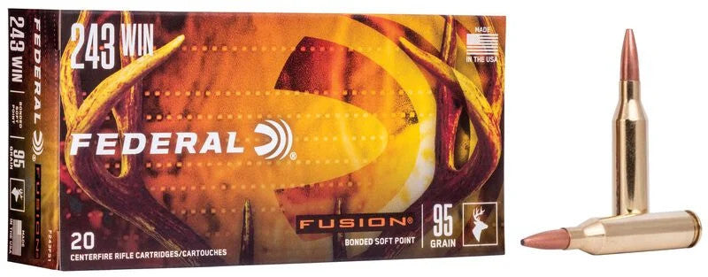 BALA FEDERAL Fusion - 243 Win. - 95 grains & 243 Win. - 95 grains