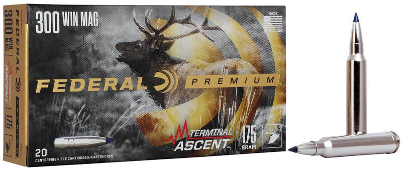 BALA FEDERAL TERMINAL ASCENT - 300 WIN. MAG. - 175 GRAINS