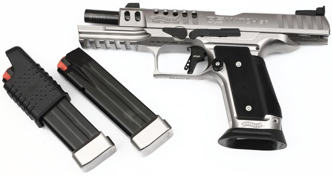 PISTOLA WALTHER Q5 MATCH SF BLACK TIE 5" - 9MM. (5)