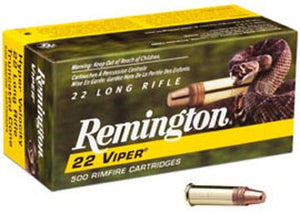 BALA REMINGTON 22 LR VIPER - HIPER V & 36 grains
