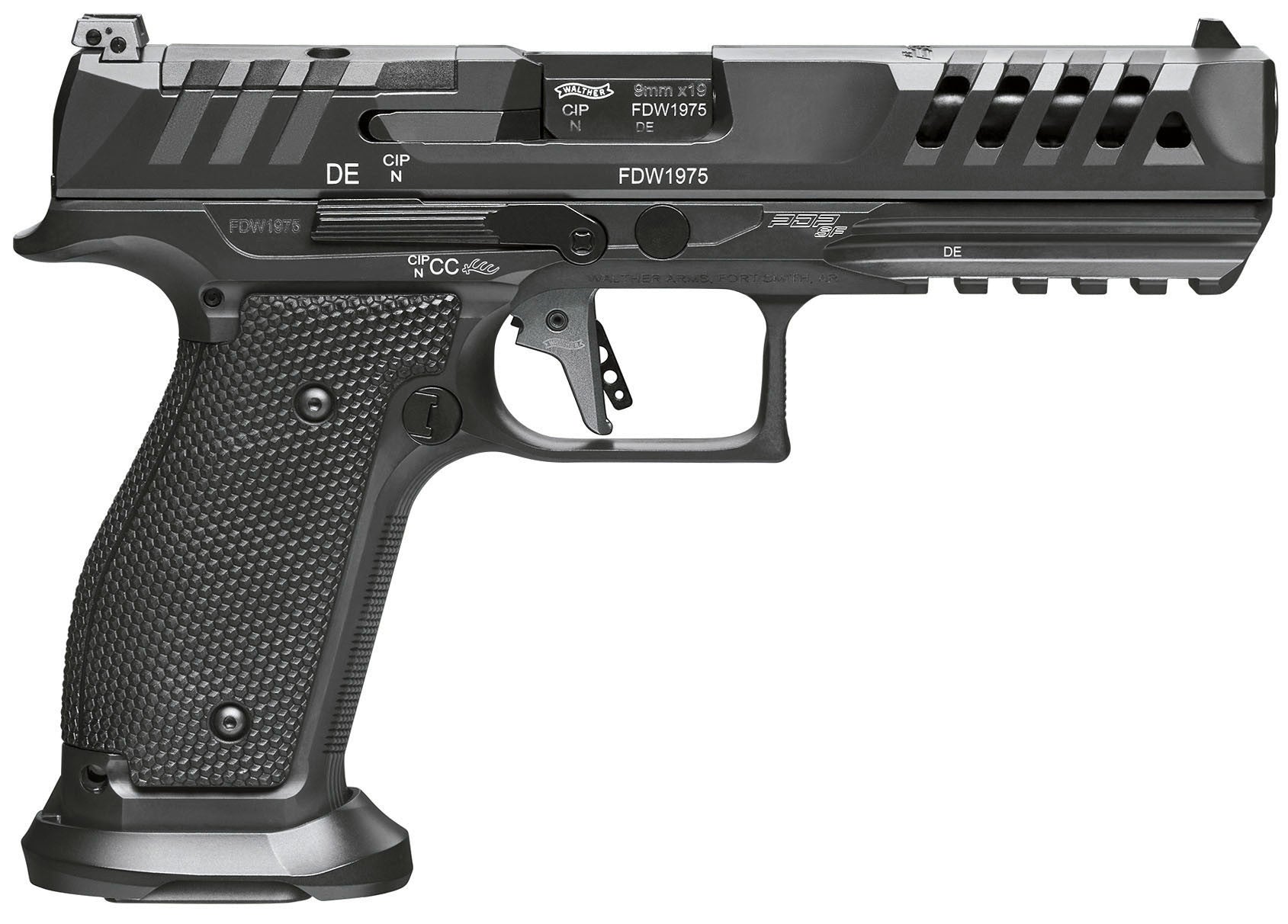 PISTOLA WALTHER PDP SF MATCH 5" OR - 9MM. (2)