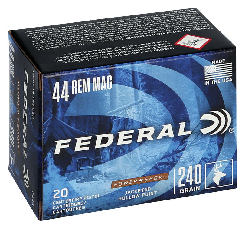BALA FEDERAL Power-Shok - 44 Rem. Mag. - 240 grains - JHP (2)