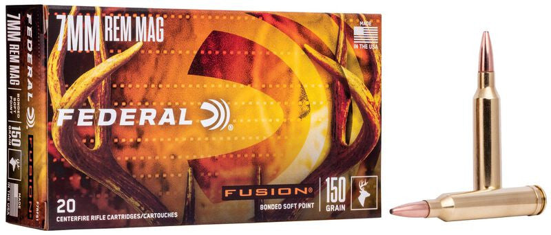 BALA FEDERAL Fusion - 7mm. Rem. Mag. - 150 grains & 7mm. Rem. Mag. - 150 grains