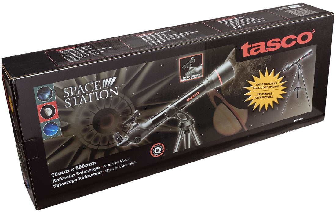 TELESCOPIO TASCO SPACESTATION REFRACTOR 800X70 (4)