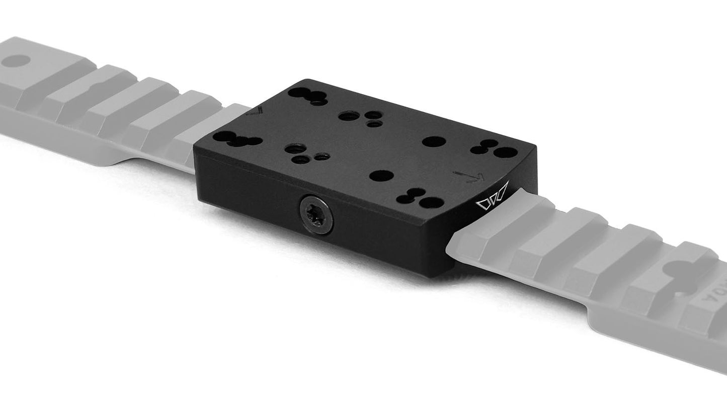 MONTURA WARNE RED-DOT REFLEX PARA PICATINNY - PERFIL BAJO (1)