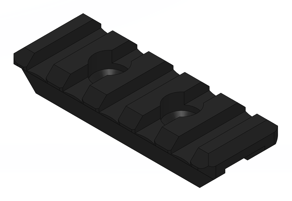 ACCESORIO PICATINNY EAW-APEL AUFSATZ 20-10-55 PARA GERMAN TACTICAL MOUNT & AUFSATZ 20-10-55