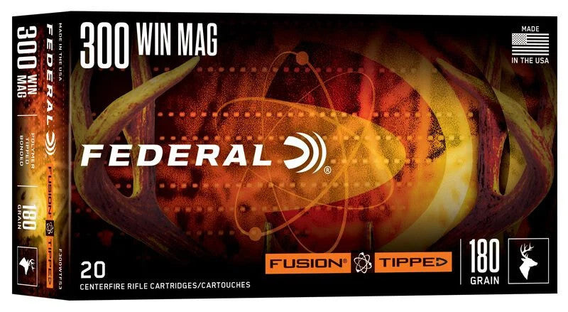 BALA FEDERAL FUSION TIPPED - 300 WIN. MAG. - 180 GRAINS (3)