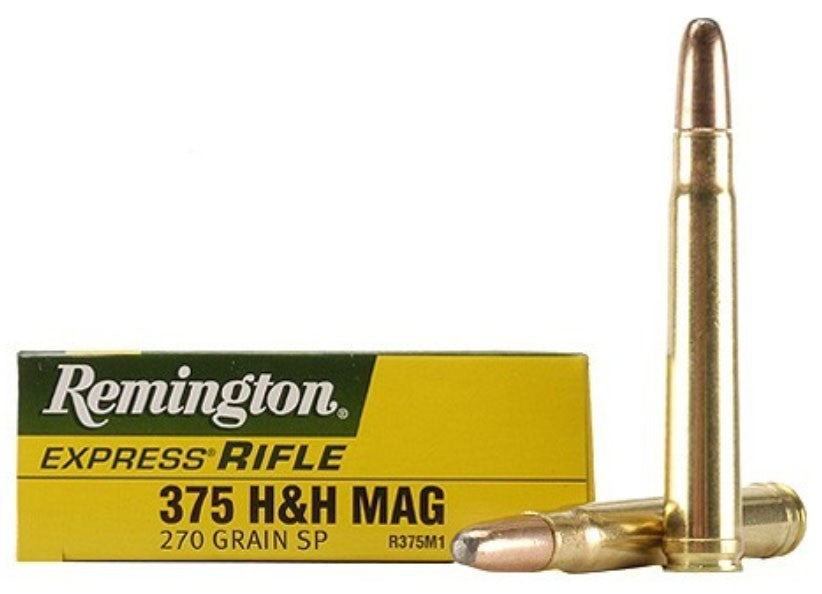 BALA REMINGTON HIGH PERFORMANCE RIFLE - 375 H&H (1)