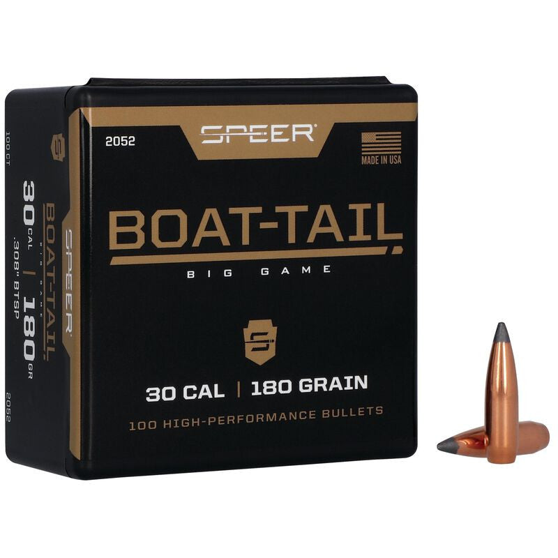 PUNTAS DE BALA SPEER BOAT-TAIL - .308" - 180 GRAINS & .308" - 180 grains