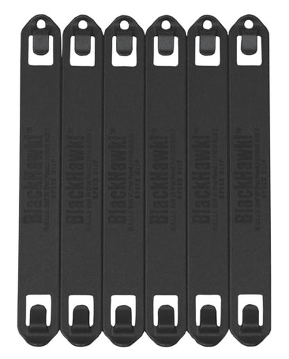 CLIPS RÁPIDOS BLACKHAWK S.T.R.I.K.E. O PALS/MOLLE NEGROS (6 UD.)  7"
