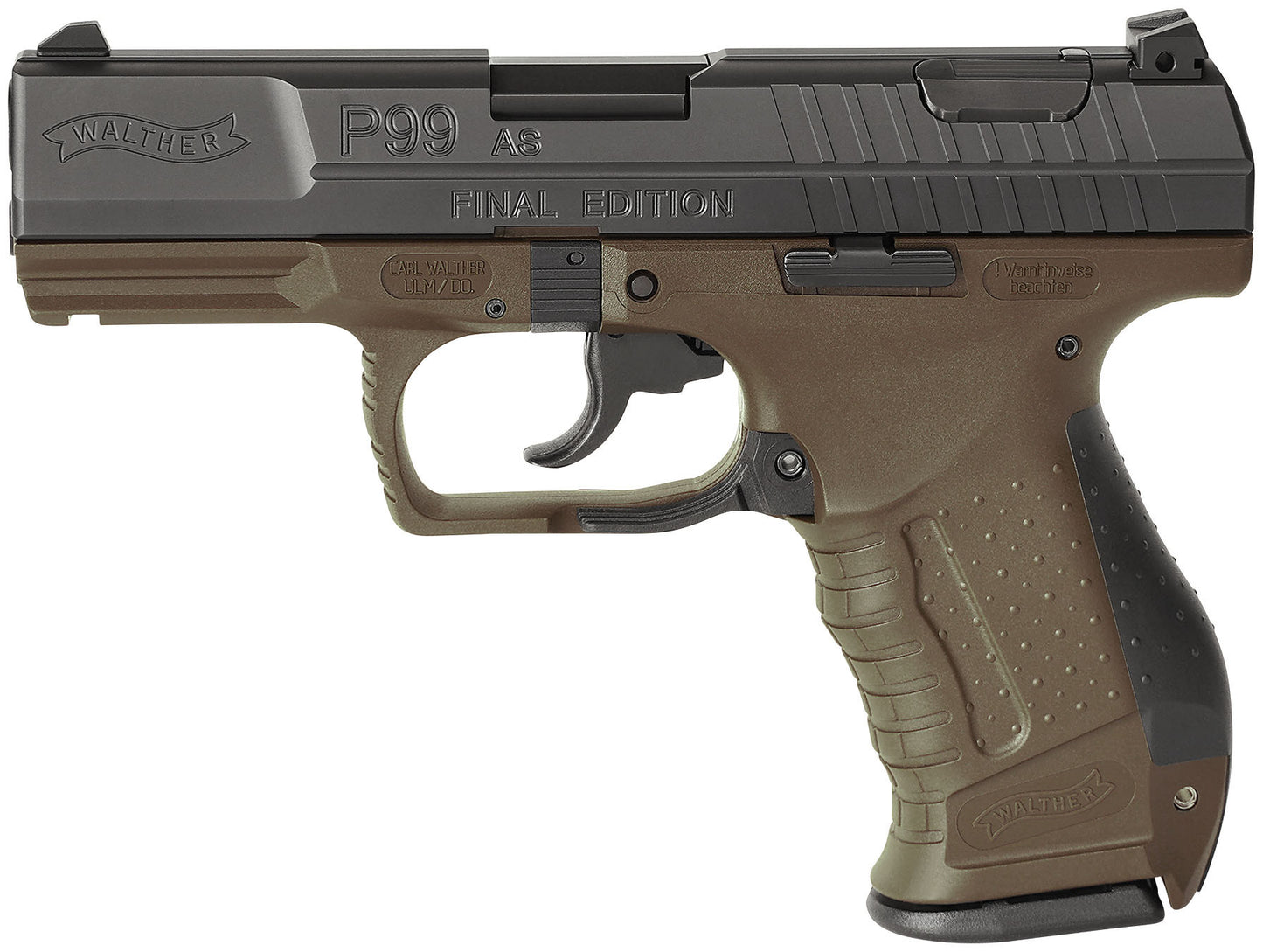 PISTOLA WALTHER P99 AS FINAL EDITION 4" - 9MM. & 9mm. Parabellum