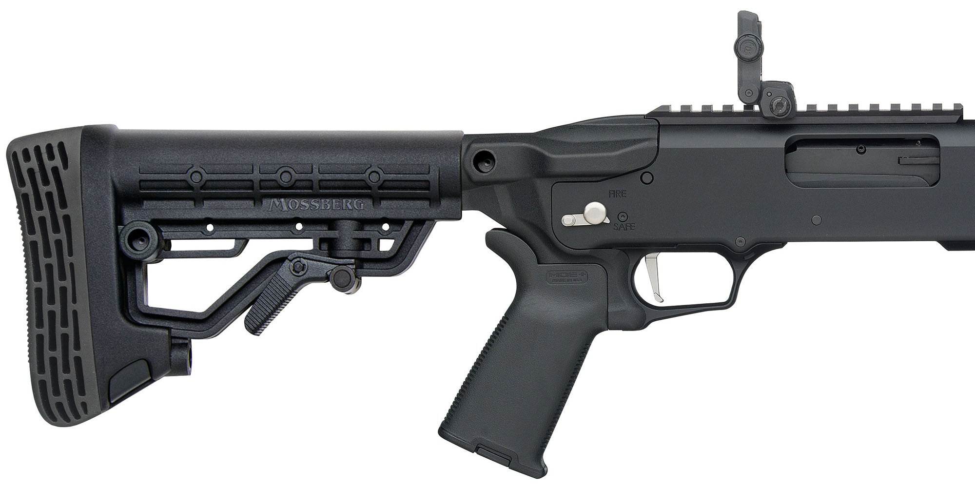MOSSBERG 590R 7T Slide Shotgun - 12/76 – Carbin