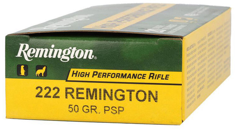 BALA REMINGTON HIGH PERFORMANCE RIFLE - 222 REM (1)