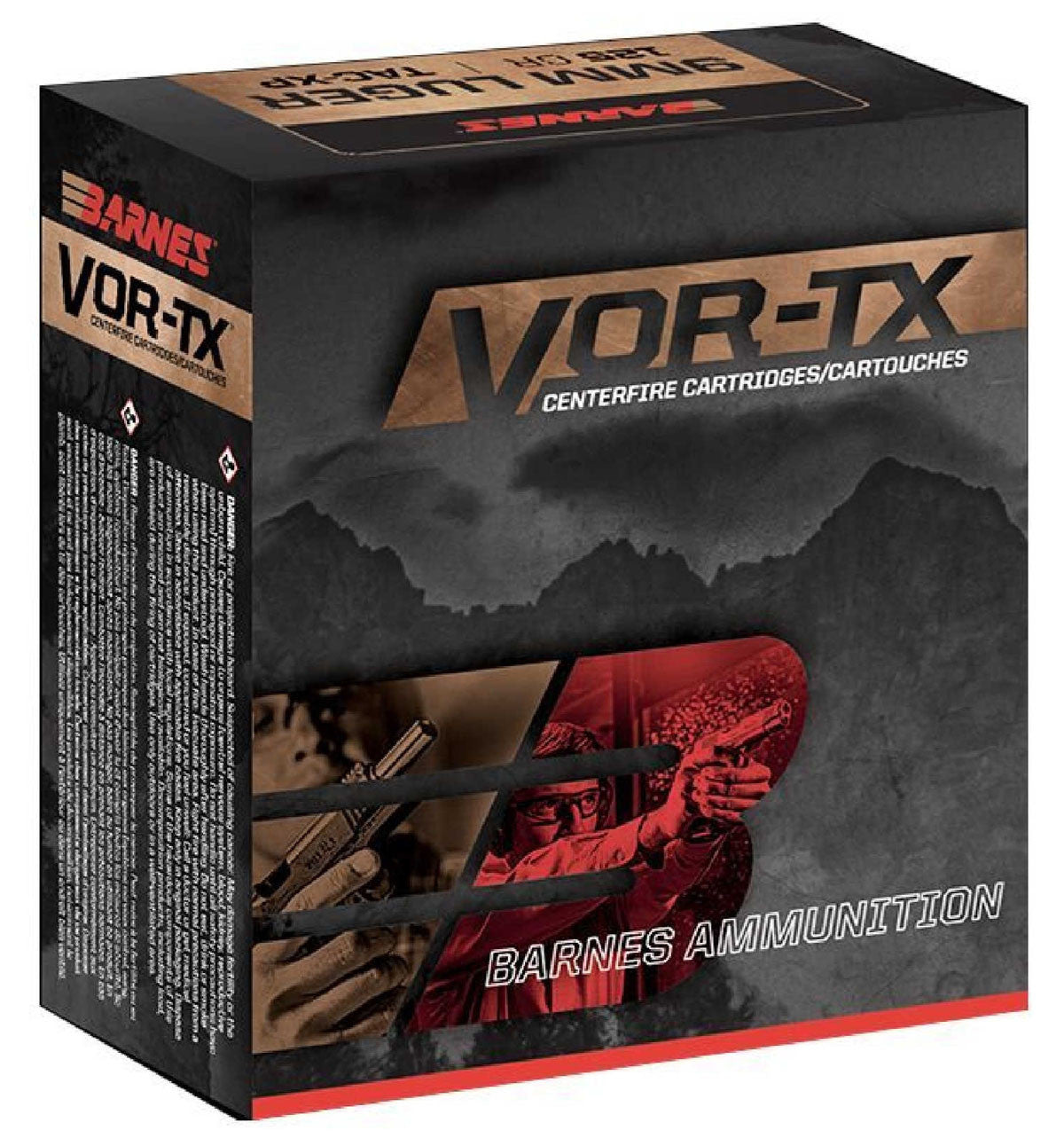 BALAS BARNES VOR-TX TAC-XP - 9MM. - 115 GRAINS
