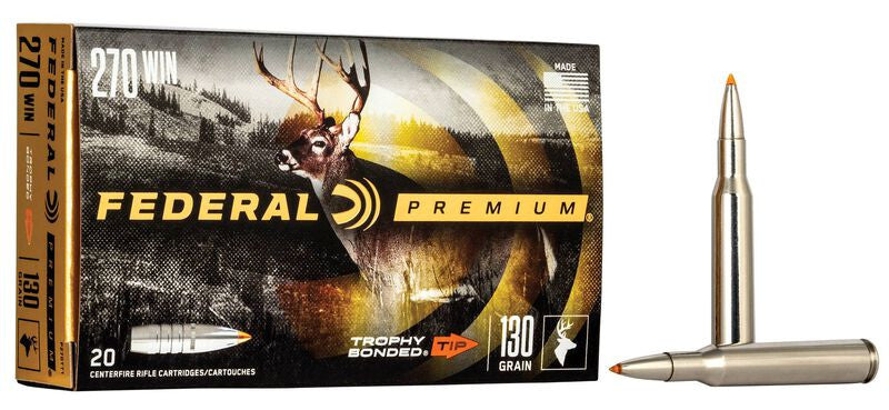 BALA FEDERAL Trophy Bonded Tip - 270 Win. - 130 grains & 270 Win. - 130 grains