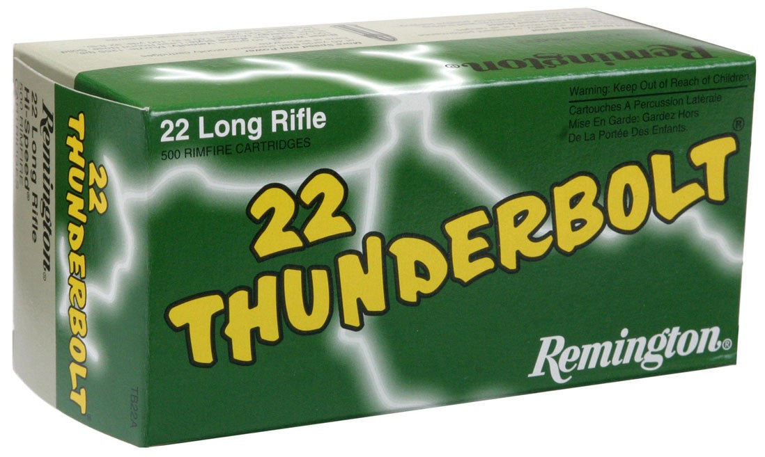 BALA REMINGTON 22 LR THUNDERBOLT & 40 grains