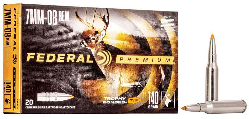BALA FEDERAL Trophy Bonded Tip - 7mm-08 - 140 grains & 7mm-08 - 140 grains
