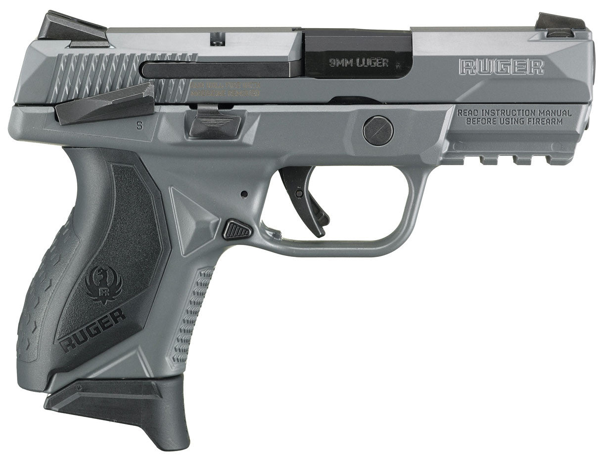 PISTOLA RUGER AMERICAN COMPACT ELITE 3.55” CON SEGURO MANUAL - 9MM.