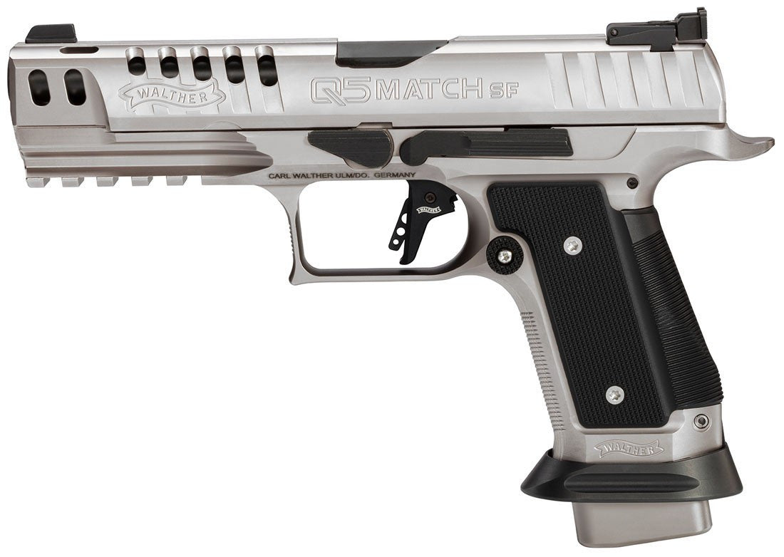 PISTOLA WALTHER Q5 MATCH SF BLACK TIE 5" - 9MM. & 9mm. Parabellum