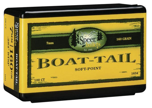 PUNTAS DE BALA SPEER BOAT-TAIL - .284" - 160 GRAINS & .284" - 160 grains