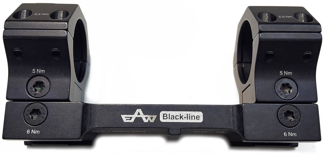 MONTURA APEL TÁCTICA BLACK-LINE 20 MOA PARA PICATINNY (4)