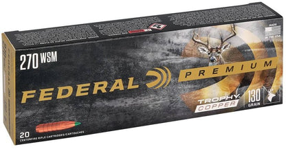 BALA FEDERAL Trophy Copper - 270 WSM - 130 grains (5)