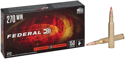 BALA FEDERAL FUSION TIPPED - 270 WIN. - 150 GRAINS (4)