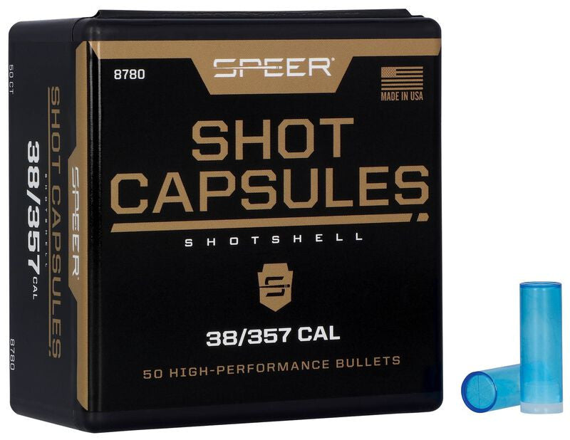 CÁPSULAS PARA PERDIGONES SPEER - 38 SPECIAL / 357 MAGNUM (3)