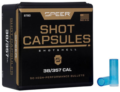 CÁPSULAS PARA PERDIGONES SPEER - 38 SPECIAL / 357 MAGNUM (3)