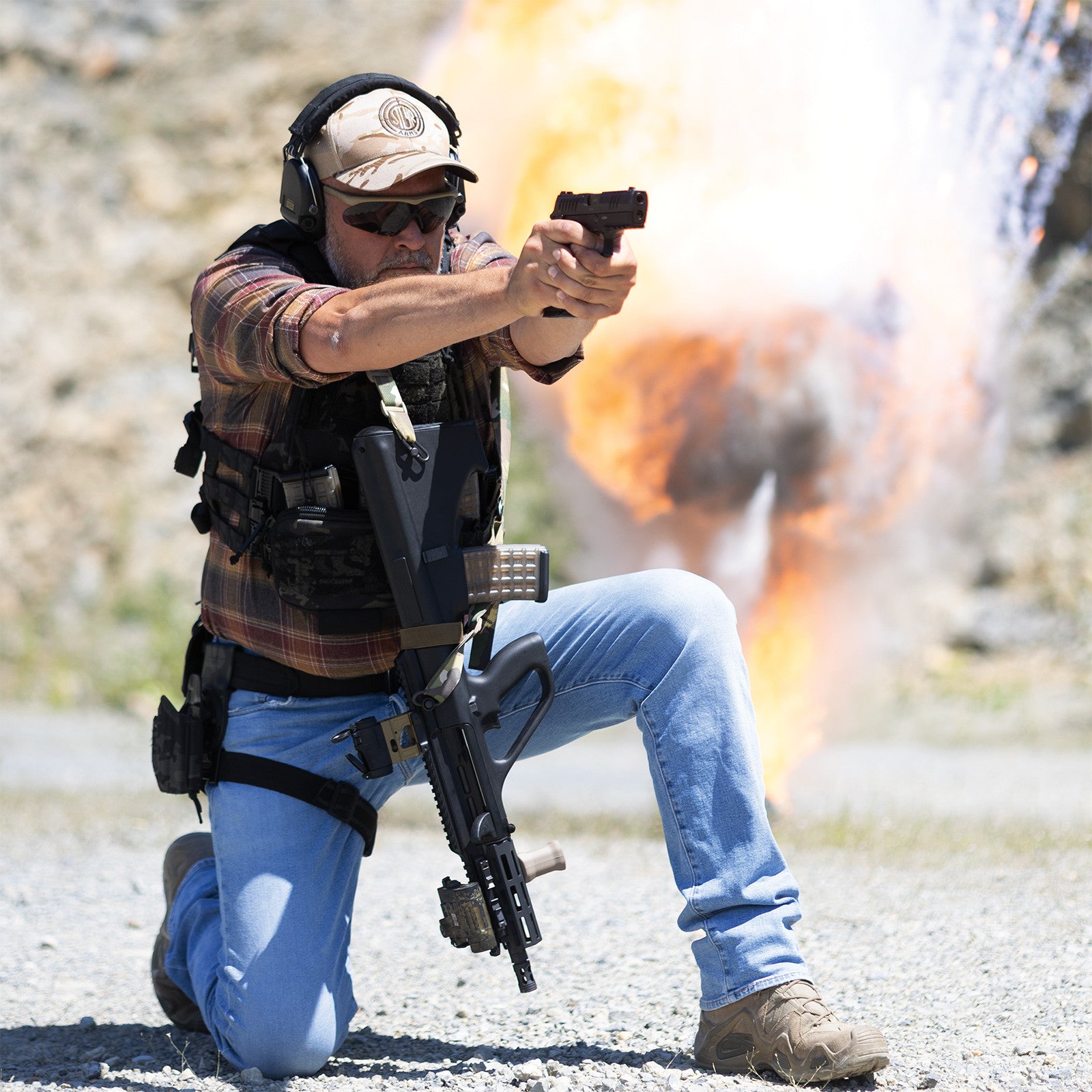 PISTOLA STEYR ATD COMPACT COMP 3.9" - 9MM. (8)