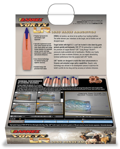 BALAS BARNES VOR-TX LR - 7MM. REM MAG. - 139 GRAINS (2)