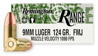 BALA REMINGTON RANGE - 9MM - FMJ (2)