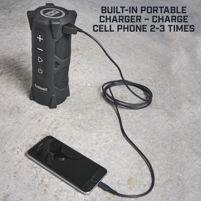 ALTAVOZ BLUETOOTH Y CARGADOR BUSHNELL OUTDOORSMAN (10)