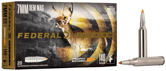 BALA FEDERAL Trophy Bonded Tip - 7mm. Rem. Mag. - 140 grains & 7mm. Rem. Mag. - 140 grains