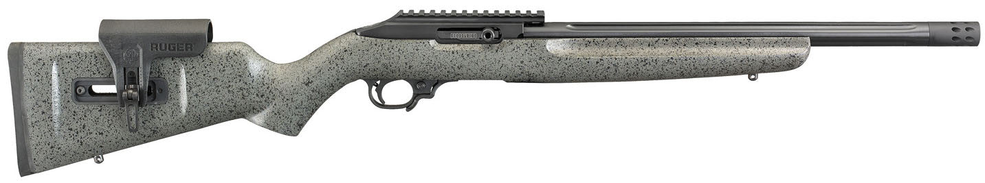 CARABINA SEMIAUTOMÁTICA RUGER 10/22 COMPETITION SPECKLED - 22 LR (5)