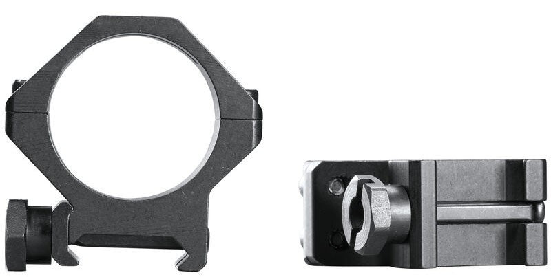 JUEGO DE ANILLAS WEAVER TÁCTICA SKELETON 4 TORNILLOS 30MM. [FIJAS] BAJAS (3)