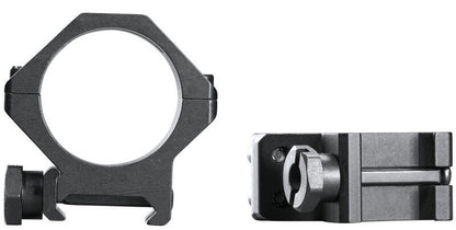 JUEGO DE ANILLAS WEAVER TÁCTICA SKELETON 4 TORNILLOS 30MM. [FIJAS] BAJAS (3)