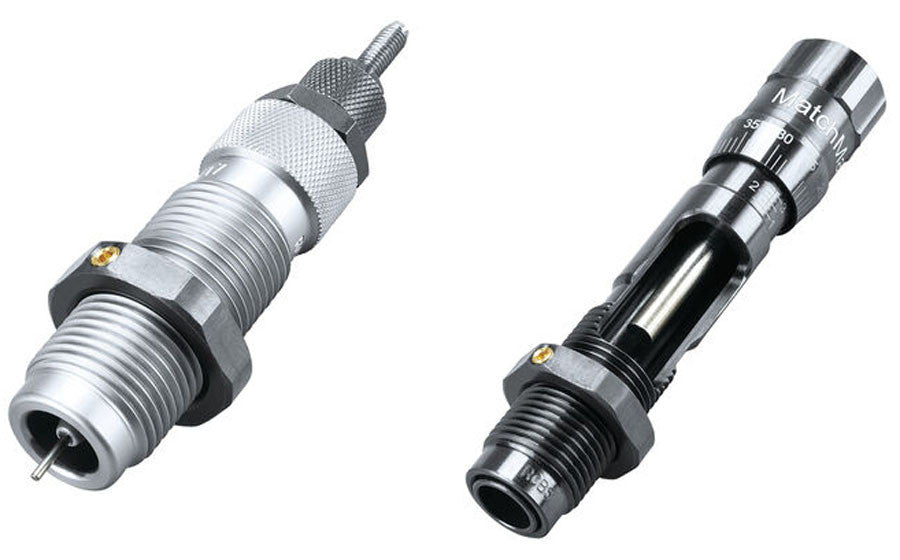 JUEGO DE 2 DIES RCBS MATCHMASTER 7 PRC - LONGITUD COMPLETA & Full Length