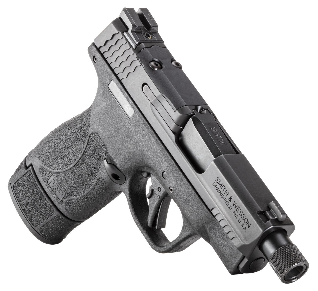 PISTOLA SMITH & WESSON M&P9 SHIELD PLUS 3.7" CAÑÓN ROSCADO (3)