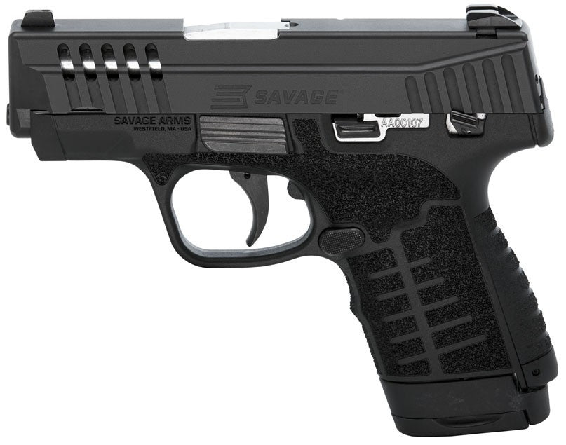 PISTOLA SAVAGE STANCE MICRO-COMPACT 3.2" - 9MM. - CON SEGURO MANUAL (10)