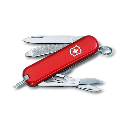 NAVAJA VICTORINOX SIGNATURE & Victorinox Signature roja & Victorinox Signature rojo transparente