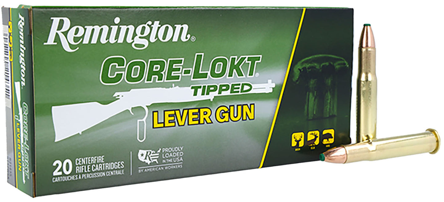 MUNICIÓN METÁLICA REMINGTON CORE-LOKT TIPPED - 30-30 WIN