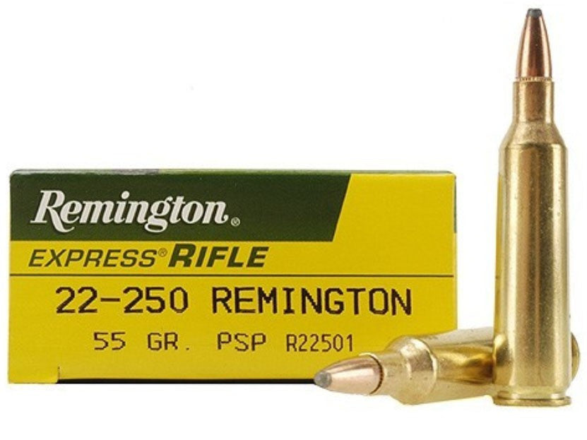 BALA REMINGTON HIGH PERFORMANCE RIFLE - 22-250 (1)