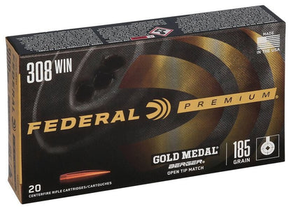 BALA FEDERAL GOLD MEDAL BERGER - 308 WIN. - 185 GRAINS (5)